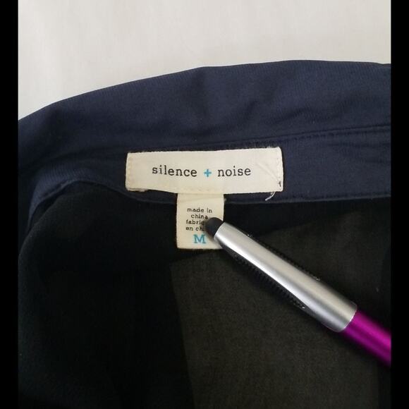 SILENCE +NOISE HIGH LOW‎ SHIRT DRESS SIZE M - Picture 6 of 8
